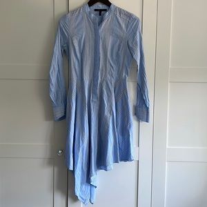 BCBG printed shirt dress